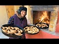 Making Tasty Desserts Stuffed with Walnuts in a Stone Oven! Easy and Quick Recipes!