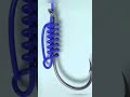 Hook knot, #knot #tutorial #fishing #hook