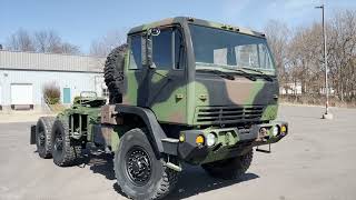 FOR SALE: 2001 Stewart & Stevenson M1088A1 5 Ton 6 x 6 Military Truck Tractor Semi
