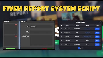 fivem report system script | FiveM Scripting | FiveM Script Shop | GTA 5