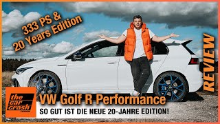 Golf 8 R Performance im Test (2023) „20 Years“ mit 333 PS! Fahrbericht | Review | Akrapovic | Carbon