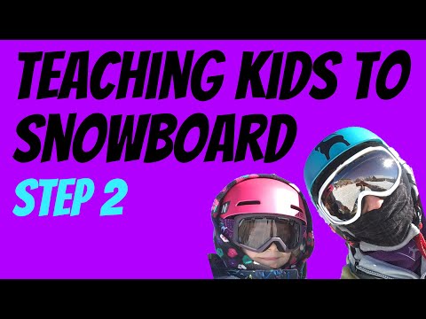 Teaching Kids How to Snowboard - Heel and Toe Sides