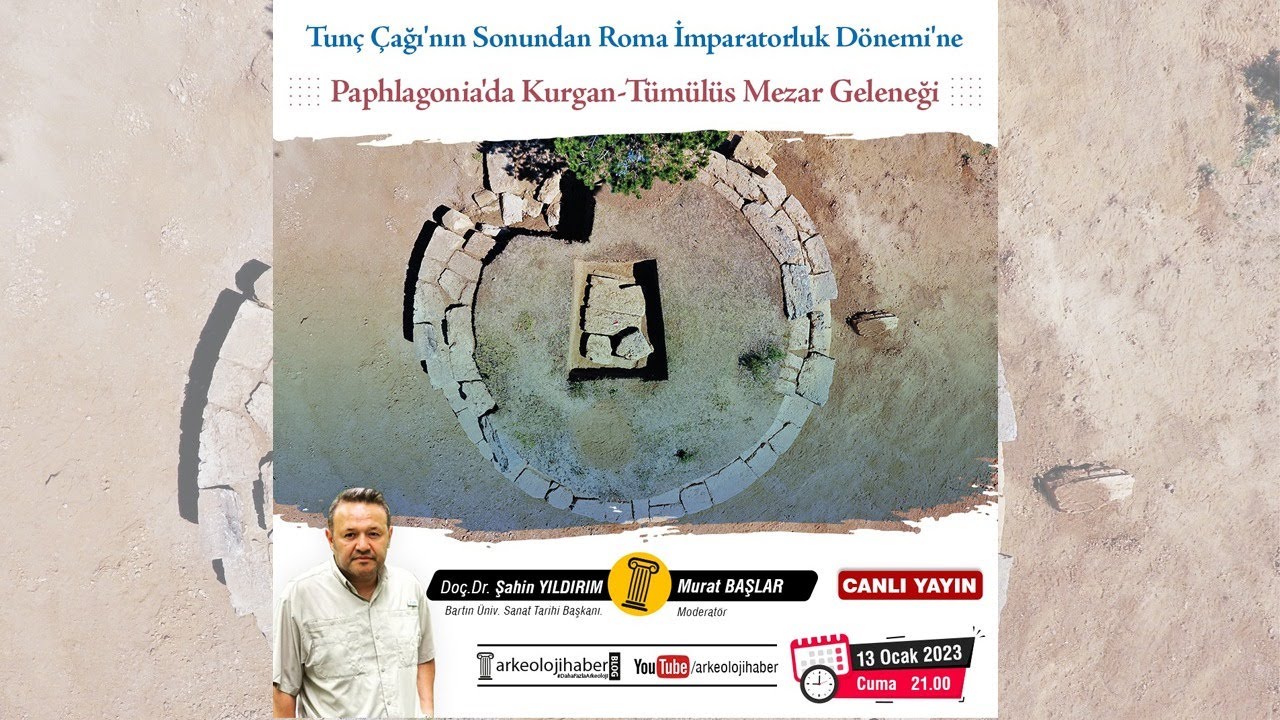 #76 Doç. Dr. Şahin Yıldırım - Paphlagonia'da Kurgan-Tümülüs Mezar Geleneği