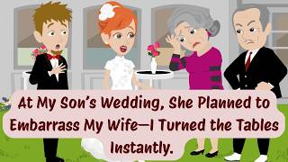 At My Son’s Wedding, She Planned to Embarrass My Wife—I Turned the Tables Instantly.