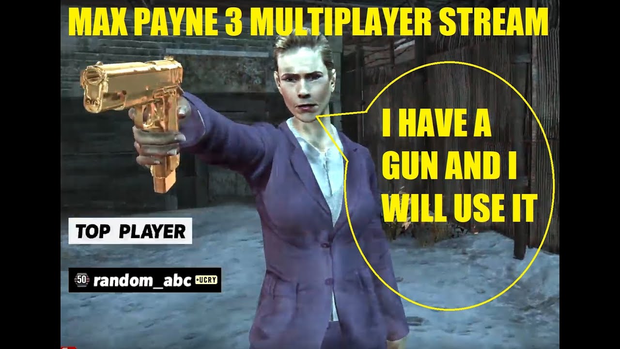 Max Payne 3 Multiplayer PC FA DM's + nubaka & babkin the pig using cheats and calculators to win XD