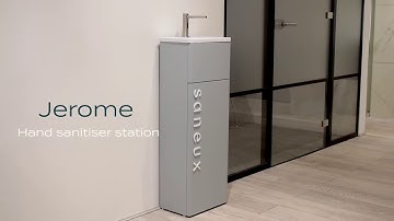 Introducing JEROME: Hand Sanitiser Station with Touchless Dispenser - Saneux Healthcare