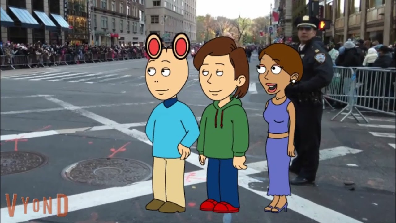 Caillou, Dora, And Arthur stole their parent’s car to Destroy the Thanksgiving Parade/Punishment Day