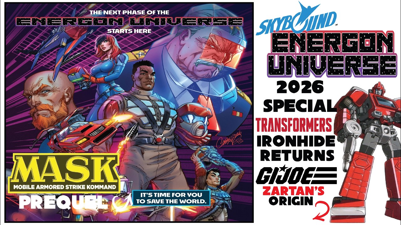 Transformers, G.I. Joe, M.A.S.K., Void Rivals Collide! Energon