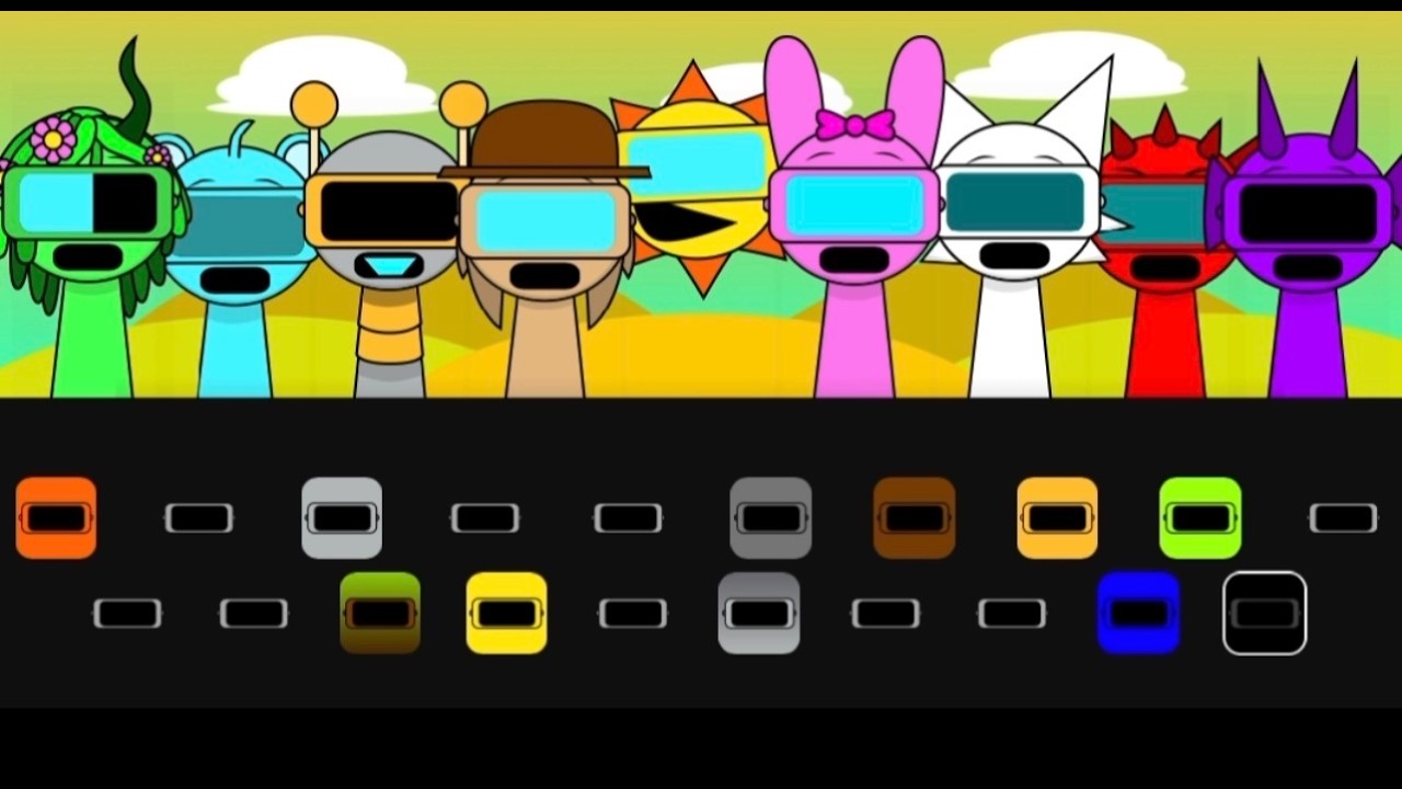 Sprunki Game New Characters Compilation