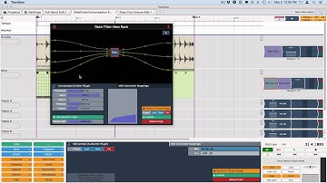 Tracktion T6 New Features - Compressor Side Chain