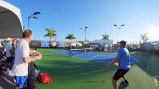 VR360 Garriotte-Sutherst vs Cassidy-Johnson APP Pickleball Pro Mixed-Port St Lucie, FL '21-Games 2&3