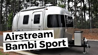 2019 Airstream Sport 16RB Bambi Walk Through // Travel Trailer Small Light Weight Caravan Camper