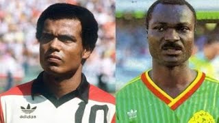 Peru 0-0 Cameroon World Cup 1982 - Roger Milla - Teófilo Cubillas (España 82) - Milla missed goal