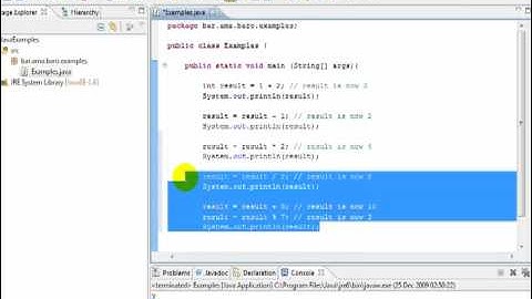 Java Operators in Examples in Somali (Part 2)