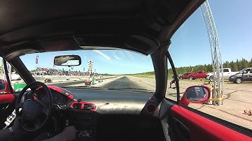 Honda Del sol B18c  Type R Vs Audi 2.0 T