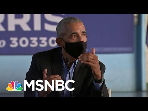 Obama Urges Black Voters To Cast Ballots In Record Numbers | The Last Word | MSNBC