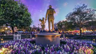Disneyland California Early Evening Ambience | Music and Ambience