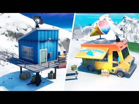 Visit Different Snowmando Outposts - Fortnite Operation Snowdown Challenges