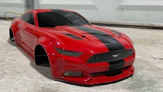 RC body painting tips