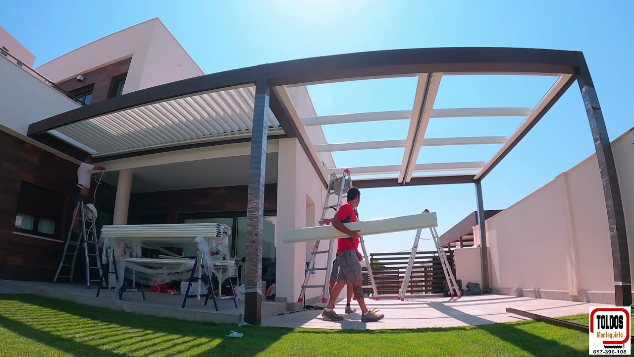 PÉRGOLA BIOCLIMÁTICA PARA PORCHE - SEVILLA PRECIO