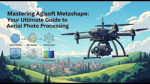 Master Aerial Drone Photos Processing in Minutes with Agisoft Metashape | Agisoft Metashape Tutorial