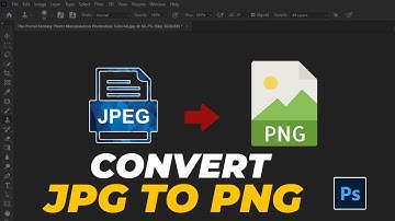 How to Convert JPG to PNG Transparent Background in Photoshop  | Tutorial For Beginner