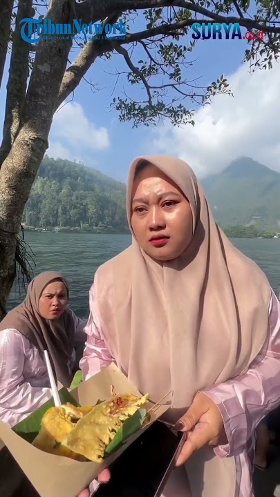 VIRAL Pengunjung Telaga Sarangan, Magetan Dicela Pedagang Diduga Beli Kuliner di Orang Lain