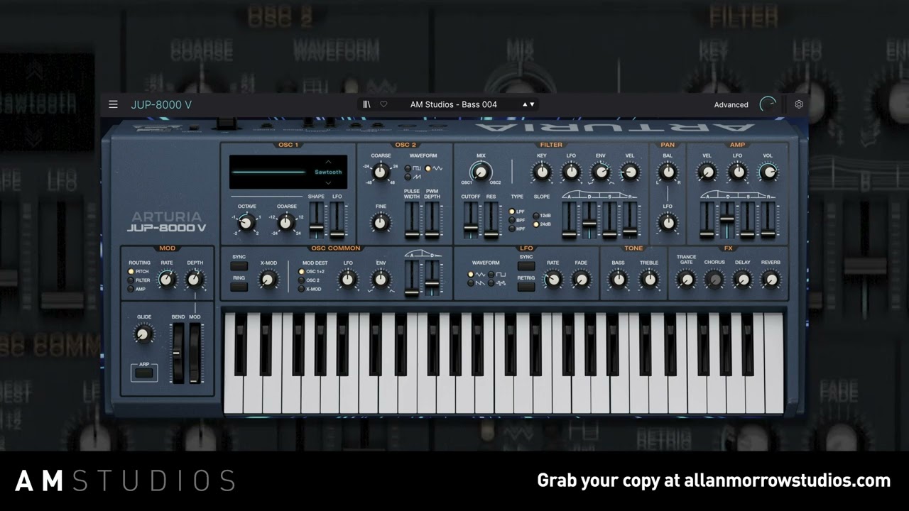 Arturia JUP-8000 V - Trance Essential Soundbank