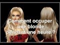 Blague blonde : comment occuper une blonde durant une heure 