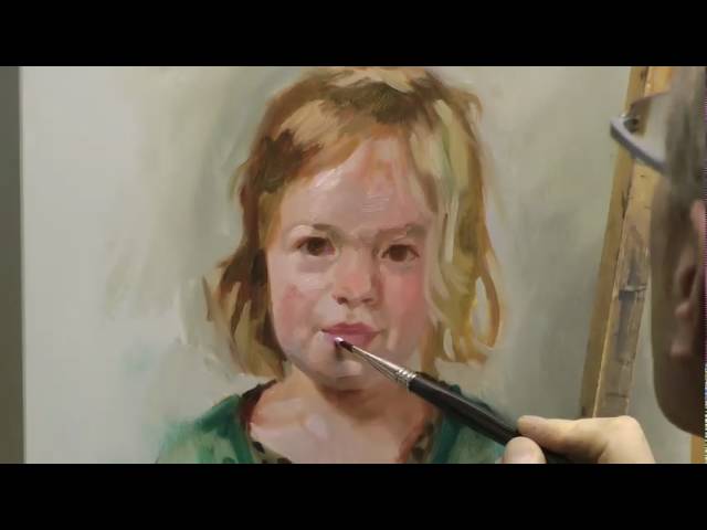 Learn how to paint a portrait, portrait painting demo by ben lustenhouwer Learn how to paint a portrait, portrait painting demo by ben lustenhouwer #1