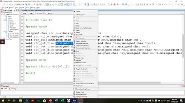 AVR - Bài 4: Code Giao tiếp Text LCD và IC thời gian thực DS1307