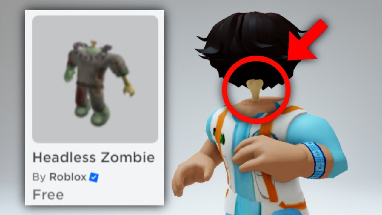 NEW FAKE HEADLESS HACK USING THIS HEAD ON ROBLOX 😮 (2023) 