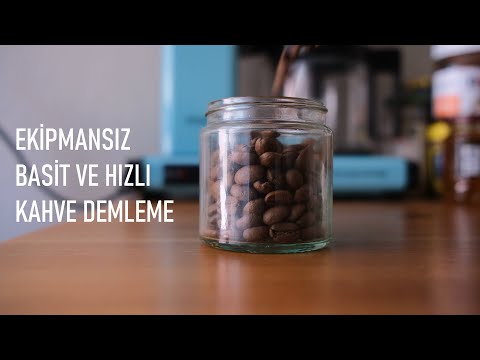 KARANTİNADA BASİT FİLTRE KAHVE | Leziz, Hızlı ve Ekipman Kullanmadan