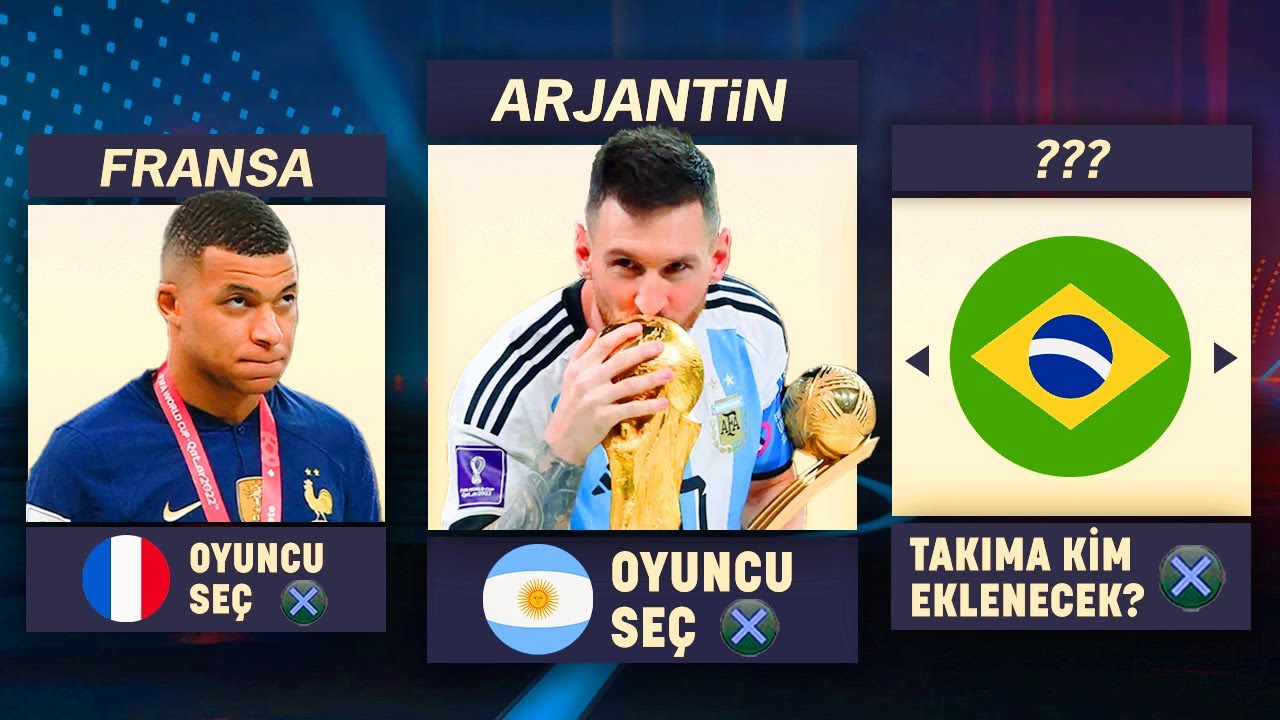 ⁣FIFA 23 DÜNYA KUPASI HER TAKIMDAN 1 OYUNCU ALMA REBUILD CHALLENGE // KARİYER MODU