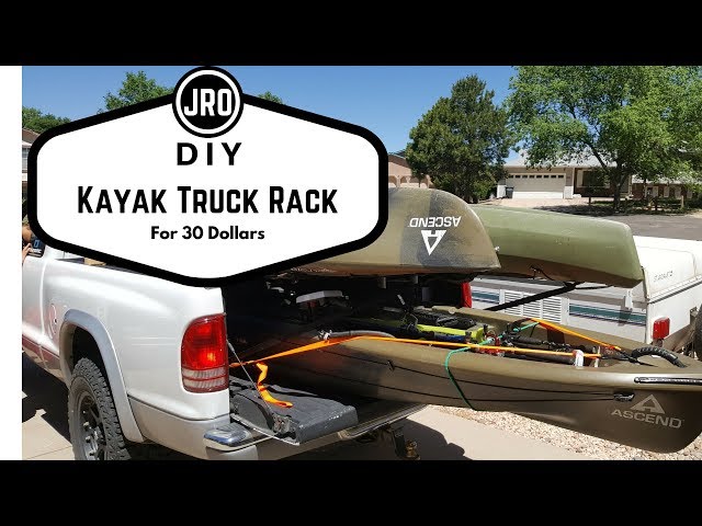 DIY Kayak Fishing Truck Rack 