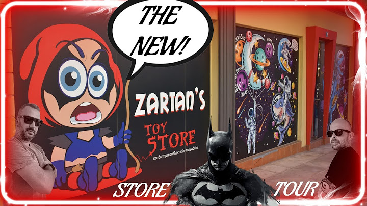 STORE TOUR ΣΤΟ ΝΕΟ ZARTAN'S TOY STORE | 10TH ANNIVERSARY | EPIC GIVEAWAY!