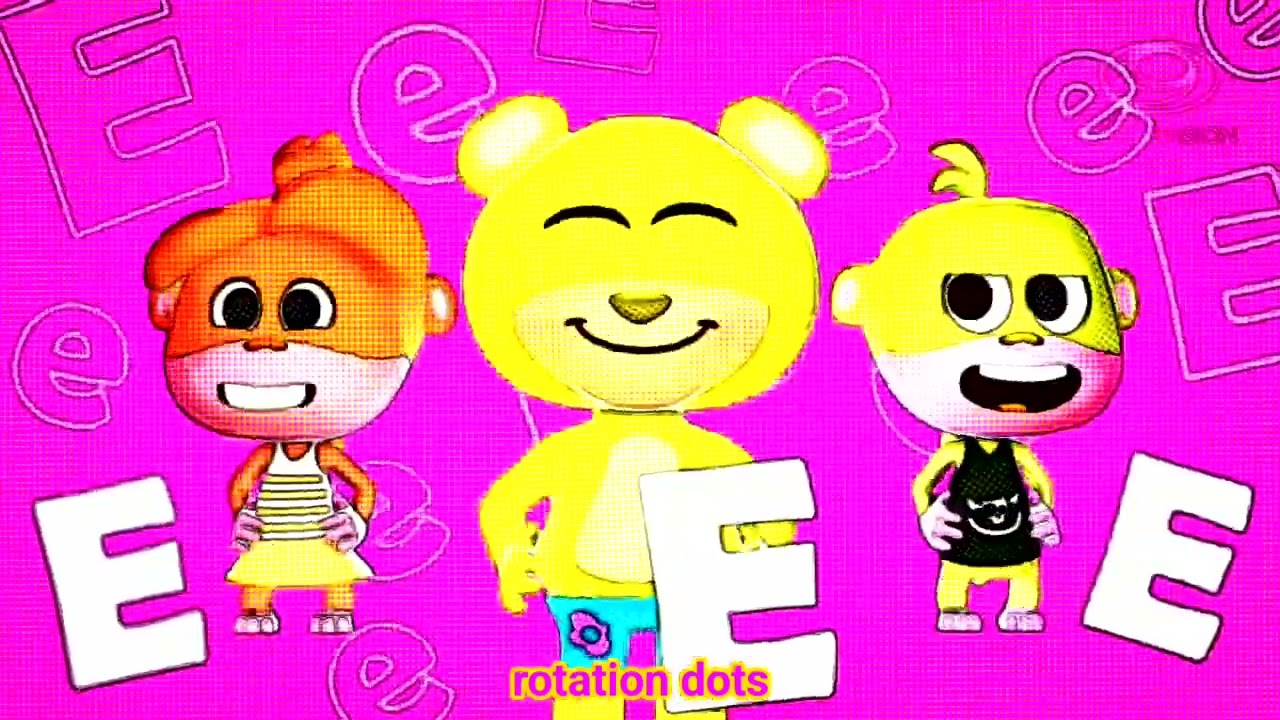 Bear and Monkey Dancing With Letter E Canciones Del Zoo Effects(sponsored by:preview 2 Effects)