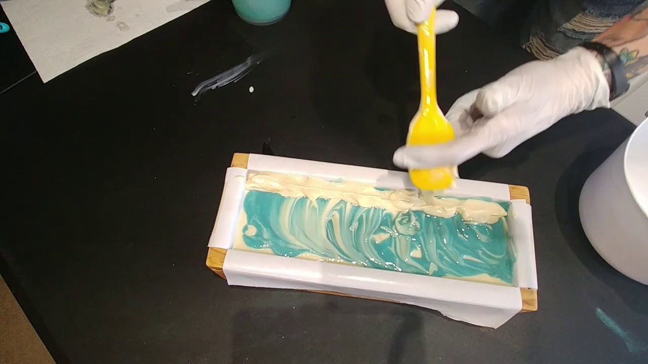 Making & Cutting Winter Morning Handcrafted Soap Wandering Willow Soap Co