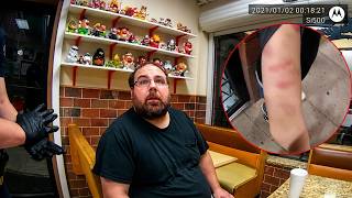 Abusive Stepfather Has No Idea the Restaurant Just Called 911