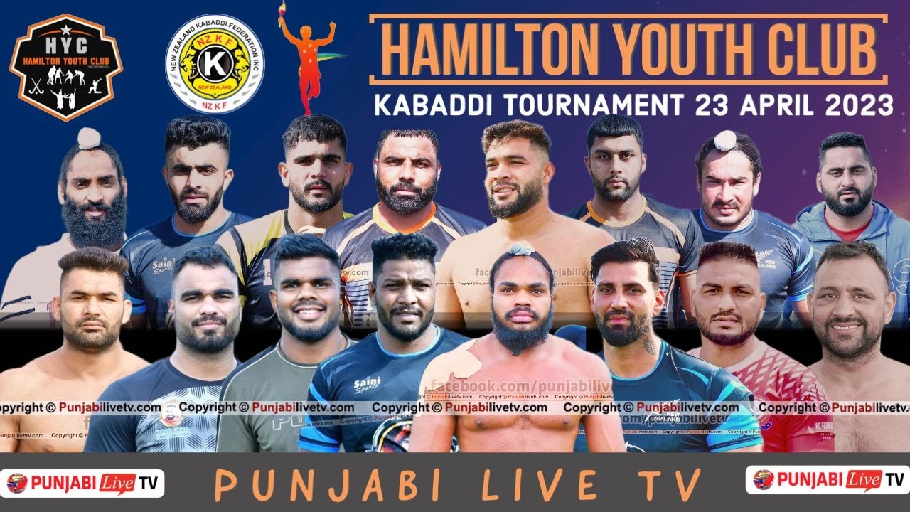 🔴[LIVE] HAMILTON YOUTH CLUB (NEW ZEALAND) KABADDI CUP 23 APRIL 2023 ...
