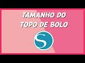 PAP TAMANHO DO TOPO DE BOLO - FAZENDO FESTAH