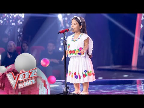 Gabriela Quitian canta  'La llorona'- Audiciones a ciegas | La Voz Kids Colombia 2024
