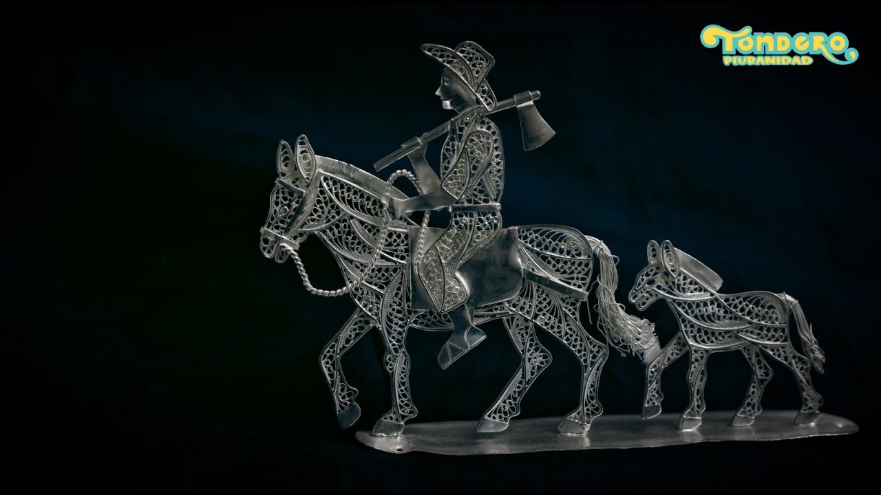 ¿Cómo se hacen las artesanías de plata en Catacaos?