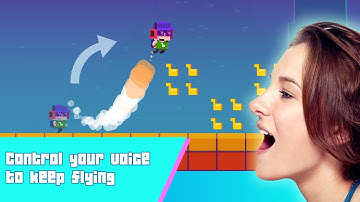 Scream Flying - The new Voice Control and Video Recording Game