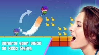 Scream Flying - The new Voice Control and Video Recording Game screenshot 4
