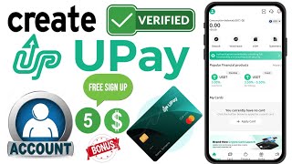 How to create upay account | upay wallet singup | make upay account | upay account verification