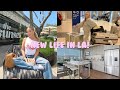 Moving my life to LA for a while! Apartment tour!