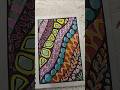 1$ sketchbook - Doodle patterns with basic pens