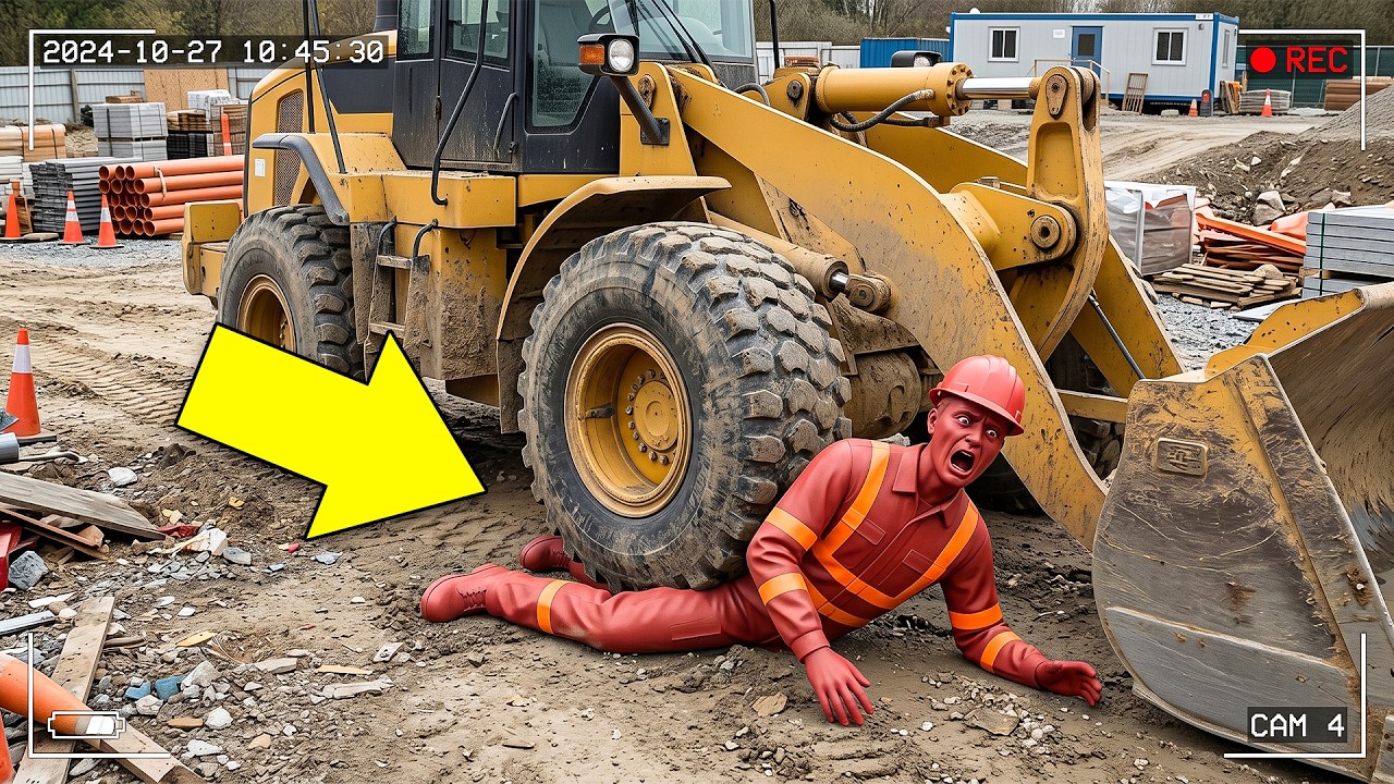 Bulldozer Accident Caught on Camera! - YouTube