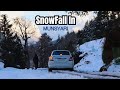 Munsyari in snowfall  munsiyari in winter  best snow destination in india
